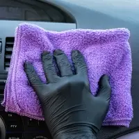 12 Салфетка микрофибра с ультратонкими волокнами AVS MF-6115 (35х40см)(1шт)