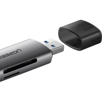 Картридер UGREEN USB-C + USB-A 3.0 для карт памяти TF/SD (50706)