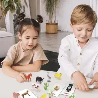 Развивающий набор &laquo;Домашние животные&raquo;, по методике Домана, 9 карточек, 3-6 лет