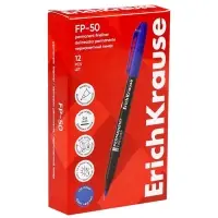Маркер-линер перманентный ErichKrause. FP-50, синий, узел 0.6 мм