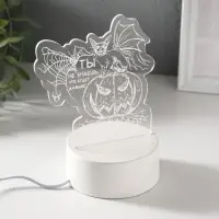 Светильник 3D RISALUX &laquo;Тыква&raquo;, LED-ночник, RGB, от сети