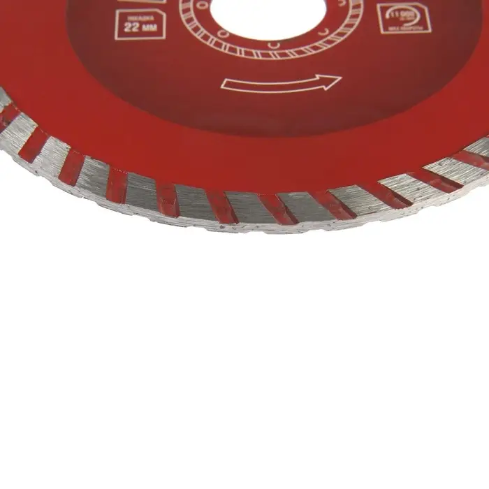 Диск алмазный отрезной ЛОМ, TURBO, сухой рез, 125&times;22 мм