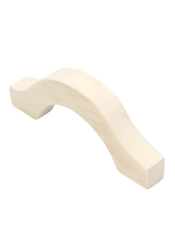 Ручка для бани и сауны, 19&times;7&times;3 см, деревянная