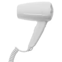 Фен LGE-006, 1300 Вт, настенный, 2 скорости, крепление, белый
