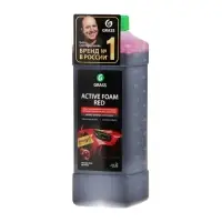Шампунь для бесконтактной мойки Grass Active Foam Red, 1 л (1:30-1:50)