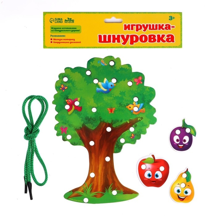 Шнуровка фигурная «Фруктовое дерево» Шнуровка фигурная «Фруктовое дерево»