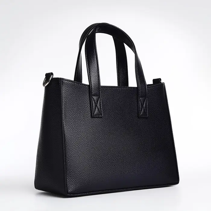 Сумка женская тоут TEXTURA на молнии, 28&times;13&times;21 см, синяя