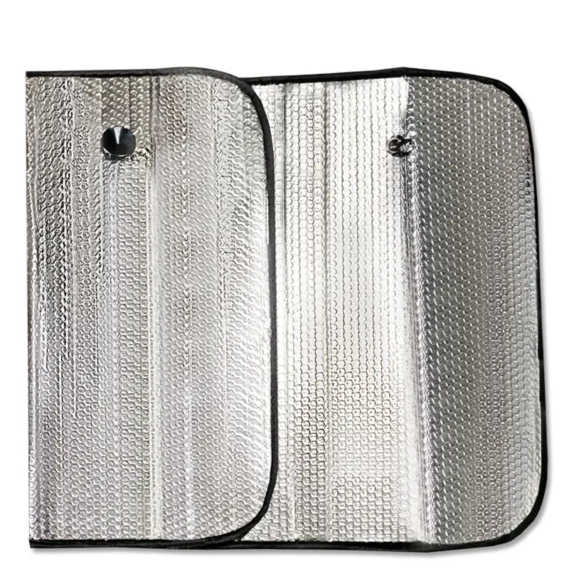 Шторка солнцезащитная (на лобовое стекло) SH-108F-S "Double Bubble" 130x60 cm