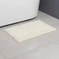 Коврик для дома LaDо́m, букли, плотность 1400 г, 50&times;80 см, белый