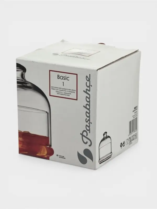 Ёмкость для мёда Paşabah&ccedil;e Basic, 490 мл, с крышкой, стекло, прозрачный