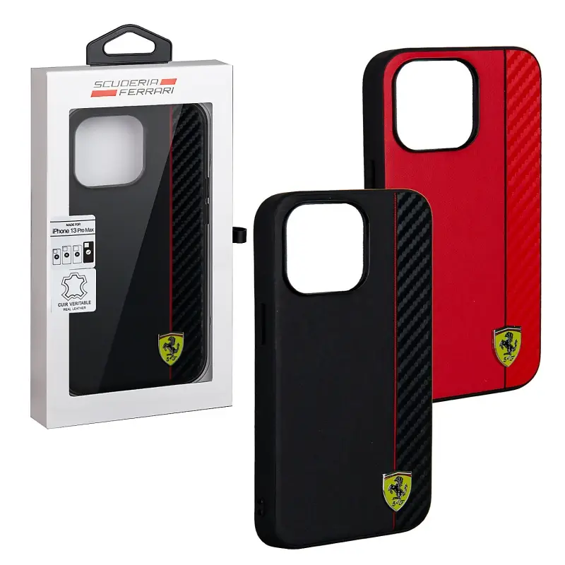 Чехол iPhone 13 Pro Max Ferrari AX