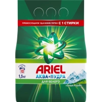 Порошок стиральный Ariel Горный родник Автомат 10 стирок 1.5кг