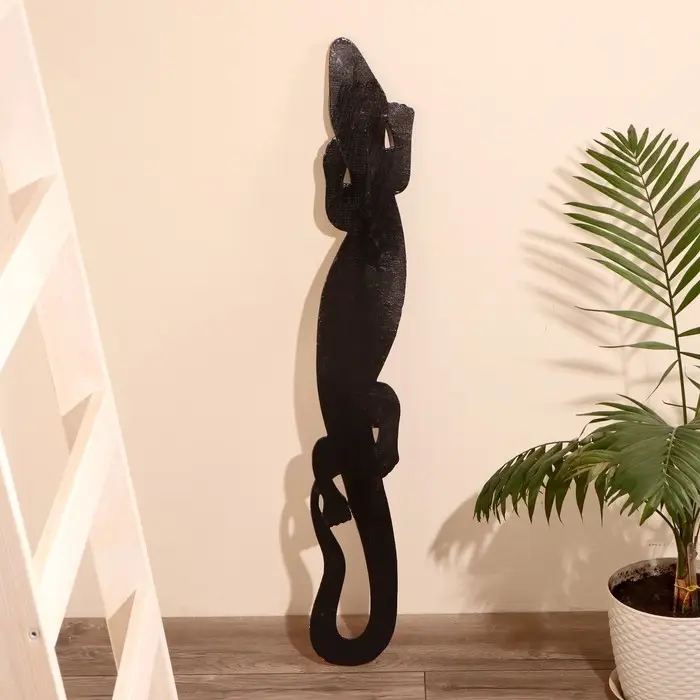 Панно настенное  Панно настенное "Геккон африканский" 14х1х100 см