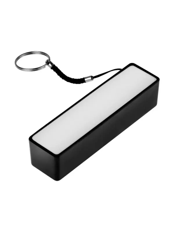 Внешний аккумулятор PB-03, 2200 мАч, USB, 1 А, крепление кольцо, чёрный