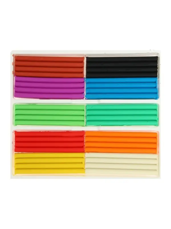 Пластилин плавающий 10 цветов &laquo;Кроха&raquo;