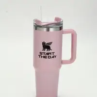 Термокружка 1200 мл, розовая