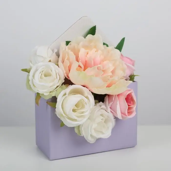 Коробка-письмо «Цветочная симфония», 14 х 20 х 6,5 см Коробка-письмо «Цветочная симфония», 14 х 20 х 6,5 см