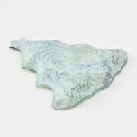 Блюдо сервировочное ёлочка "Еловые ветки" 24,5х24,7х2 см