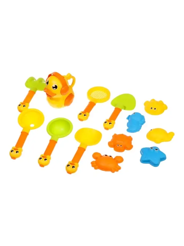 Набор для песочницы "Утята", 14 предметов