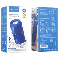 Портативная акустика BS48 Bluetooth HOCO синяя