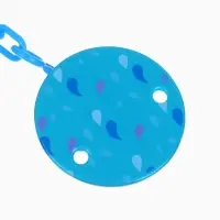 Соска - пустышка анатомическая &laquo;Для мальчика&raquo; +6 мес., 2 шт., держатель 1 шт., контейнер