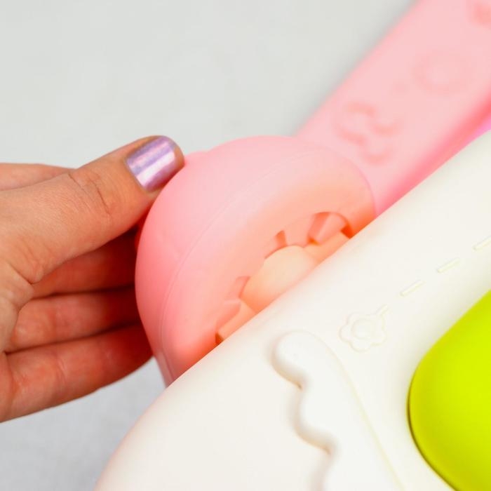 Развивающий коврик «Жирафик», с пианино, розовый Развивающий коврик «Жирафик», с пианино, розовый