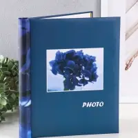 Фотоальбом 10 магнитных листов "Цветы"  23X28см, пер-т внутр.спираль