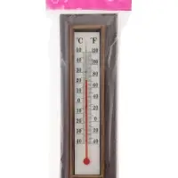 Термометр комнатный Luazon, спиртовой, коричневый