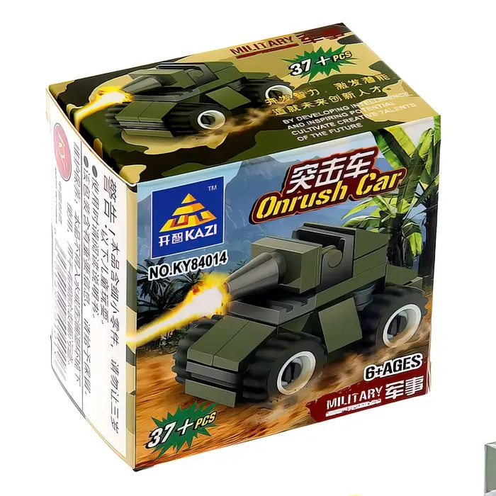 Конструктор Армия &laquo;Мини-танк&raquo;, 37 деталей