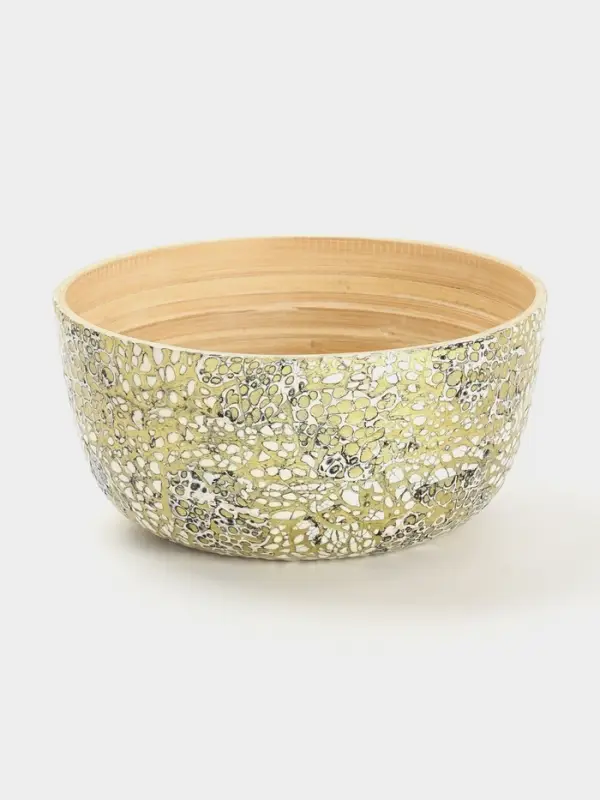 Салатник, 25&times;25&times;12 см, бамбук