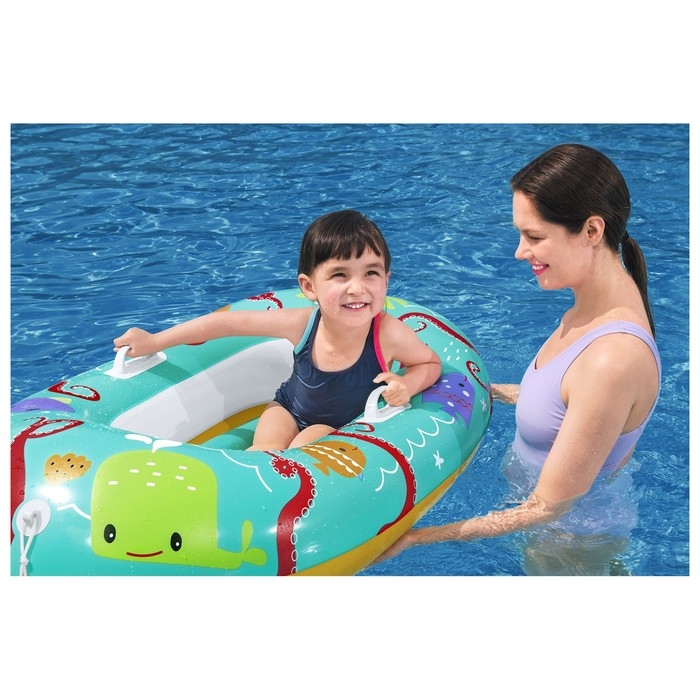 Плот надувной «Крабики», 119 х 79 см, детский, 34009 Плот надувной «Крабики», 119 х 79 см, детский, 34009