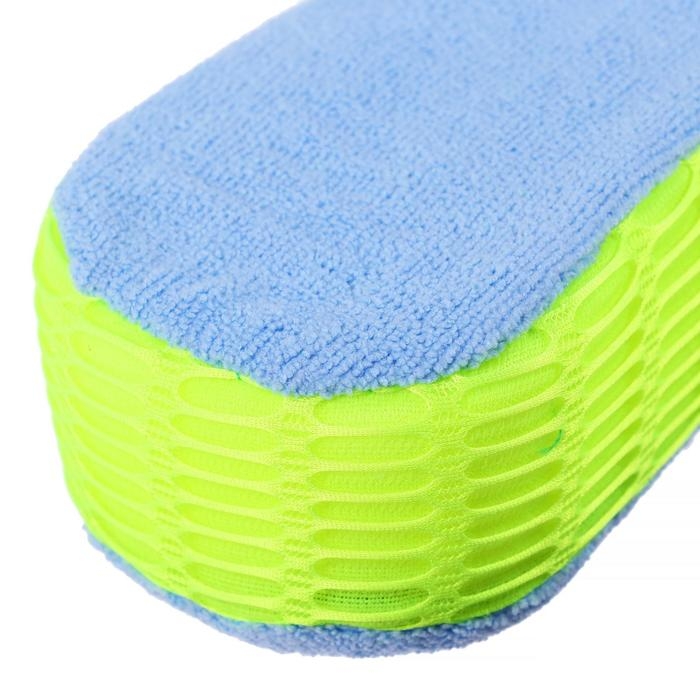 Губка для мытья авто 22×11 см, микрофибра