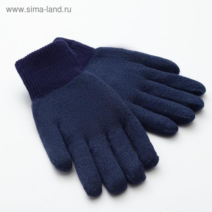 Перчатки мужские MINAKU  Перчатки мужские MINAKU "Меланж", р.8-9, цв.синий