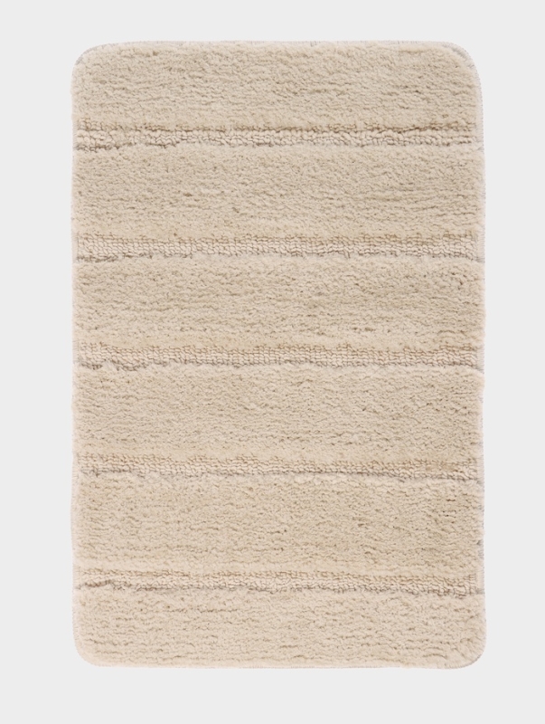 Коврик Savanna, 40×60 см, ворс 2 см, микрофибра, бежевый Коврик Savanna, 40×60 см, ворс 2 см, микрофибра, бежевый