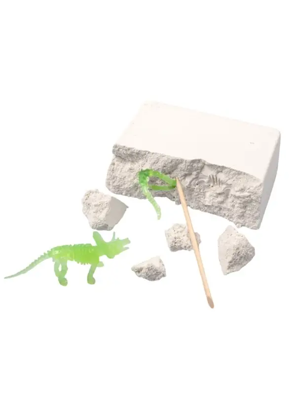 Настольная игра Десятое Королевство &laquo;Раскопки. Набор юного палеонтолога&raquo;, 3 фигурки динозавров