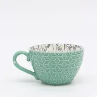 Кружка керамическая &laquo;Листья&raquo;, 290 мл