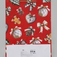 Пакет подарочный &laquo;Имбирное настроение&raquo;, 33&times;10&times;42.5 см