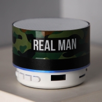 Портативная колонка «Real man», модель PS-03, 4,9 х 7 см