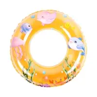 Круг для плавания 45 см, цвет оранжевый