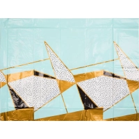 Скатерть п/э Мятная Роскошь 130х180см/G,1502-4410