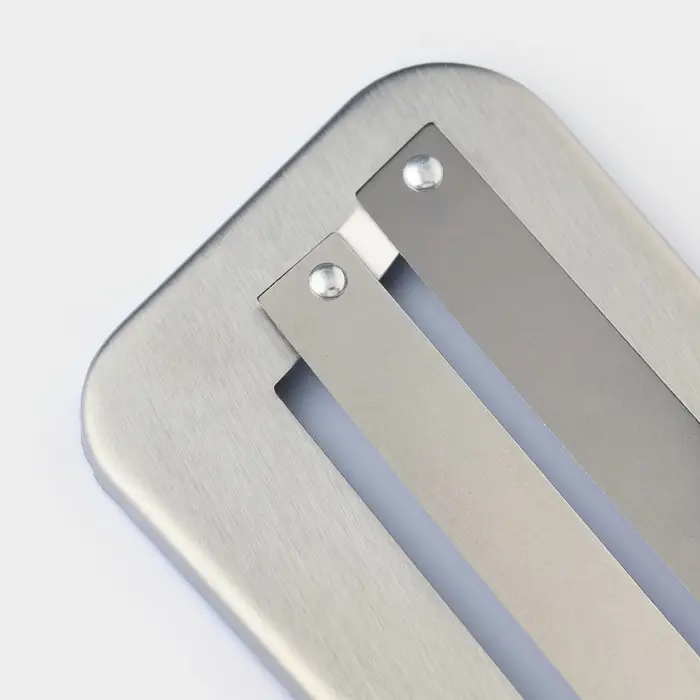 Шинковка Доляна, 30 см, нержавеющая сталь, красная