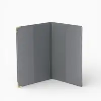 Обложка для паспорта, пвх, 9.5&times;0.5&times;13.5 см, чёрный