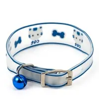 Набор ошейников для кошек &laquo;Пижон. Котя&raquo;, 30&times;1 см, оранжевый, синий