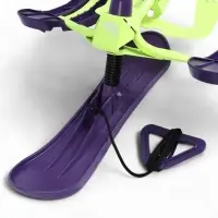 Снегокат, лимонный, фиолетовый, ТСП/ЛФ Nika Kids Снегокат, лимонный, фиолетовый, ТСП/ЛФ Nika Kids