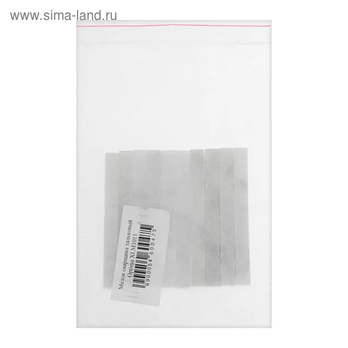 Мелок сварщика Optima XLM1011, на мыльной основе, 100х10х10 мм Мелок сварщика Optima XLM1011, на мыльной основе, 100х10х10 мм