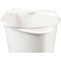 Контейнер для мусора (корзина) Luscan Prof Etalon 32л белый 151040