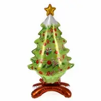 Воздушный шар фольгированный 47" «Новогодняя елочка», под воздух Воздушный шар фольгированный 47" «Новогодняя елочка», под воздух