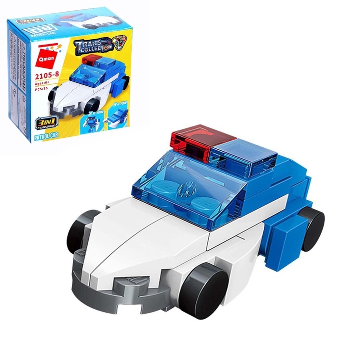 Конструктор "Транспорт", 2105-8  35 деталей