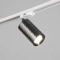 Светильник трековый BayerLux Simple &laquo;Астер&raquo; GU10, 220 В, 7.5&times;7.5&times;20 см, чёрный хром