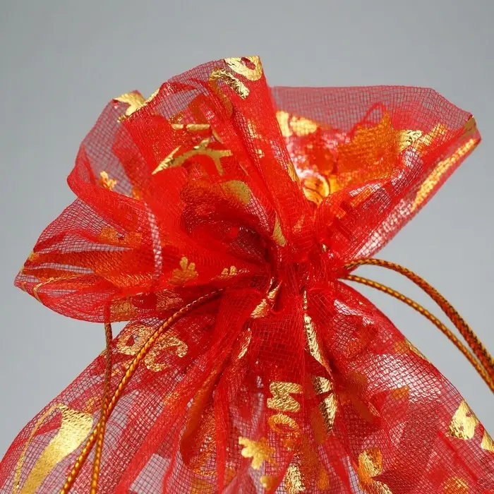 Мешочек подарочный органза «Аромат праздника», 16 х 24 см +/- 1.5 см Мешочек подарочный органза «Аромат праздника», 16 х 24 см +/- 1.5 см